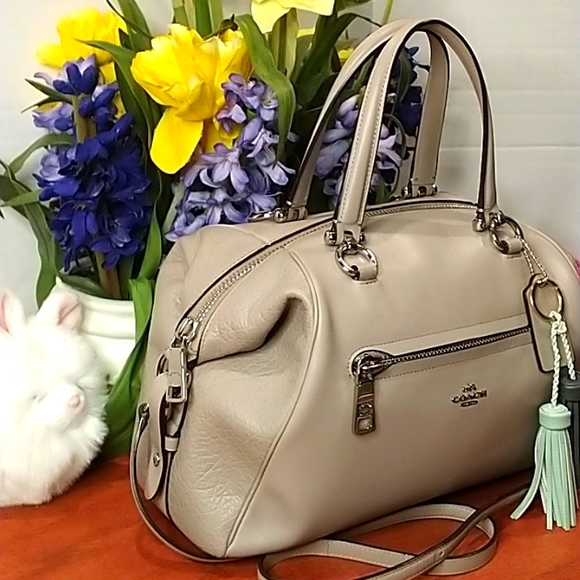 Coach Signature Satchel Long Strap - Picture 5 of 16